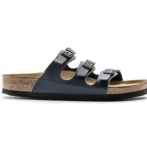 Navy Florida Birkenstock Sandals